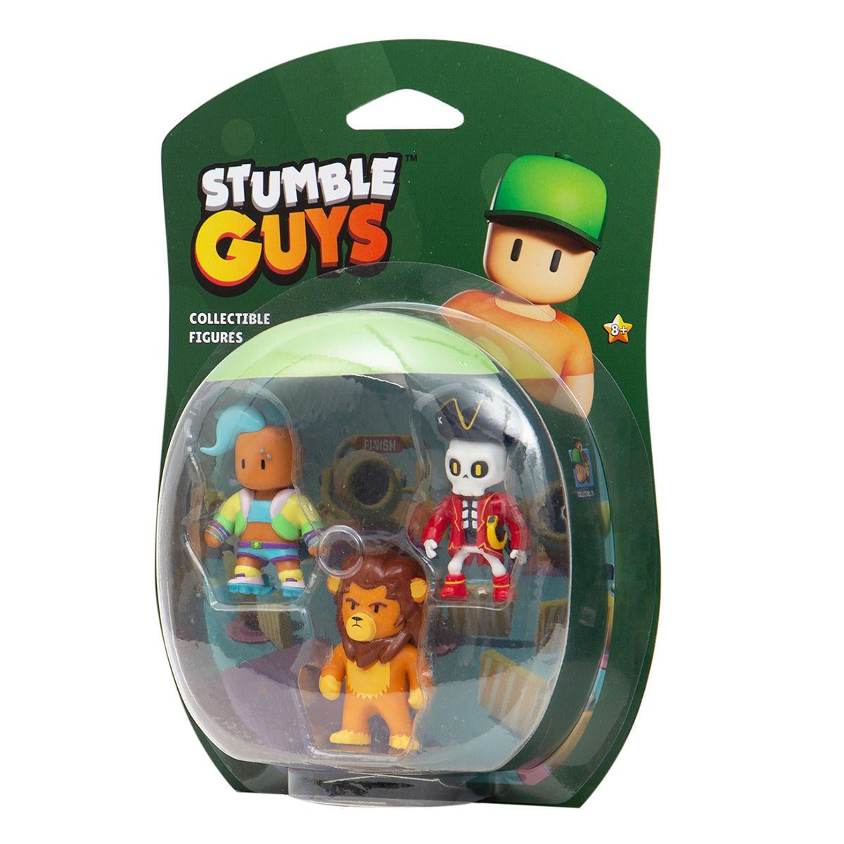 Детская игровая фигурка STUMBLE GUYS Велоцит/Леонидас/Капитан Нохарт (239023)