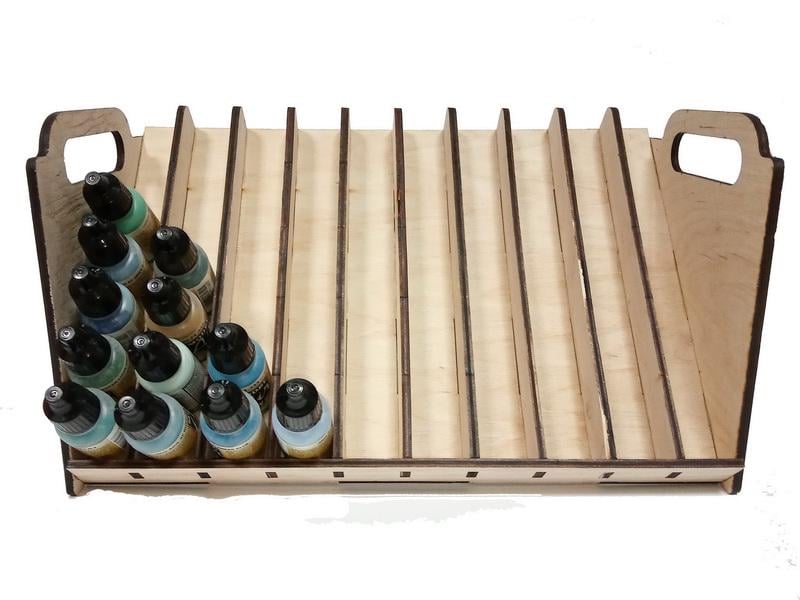 Подставка под краску LMG WO-1227 для 80 емкостей диаметром 25 мм