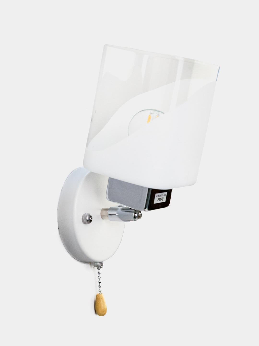 Бра LK-727/1 E27 WH+CH (29-409)