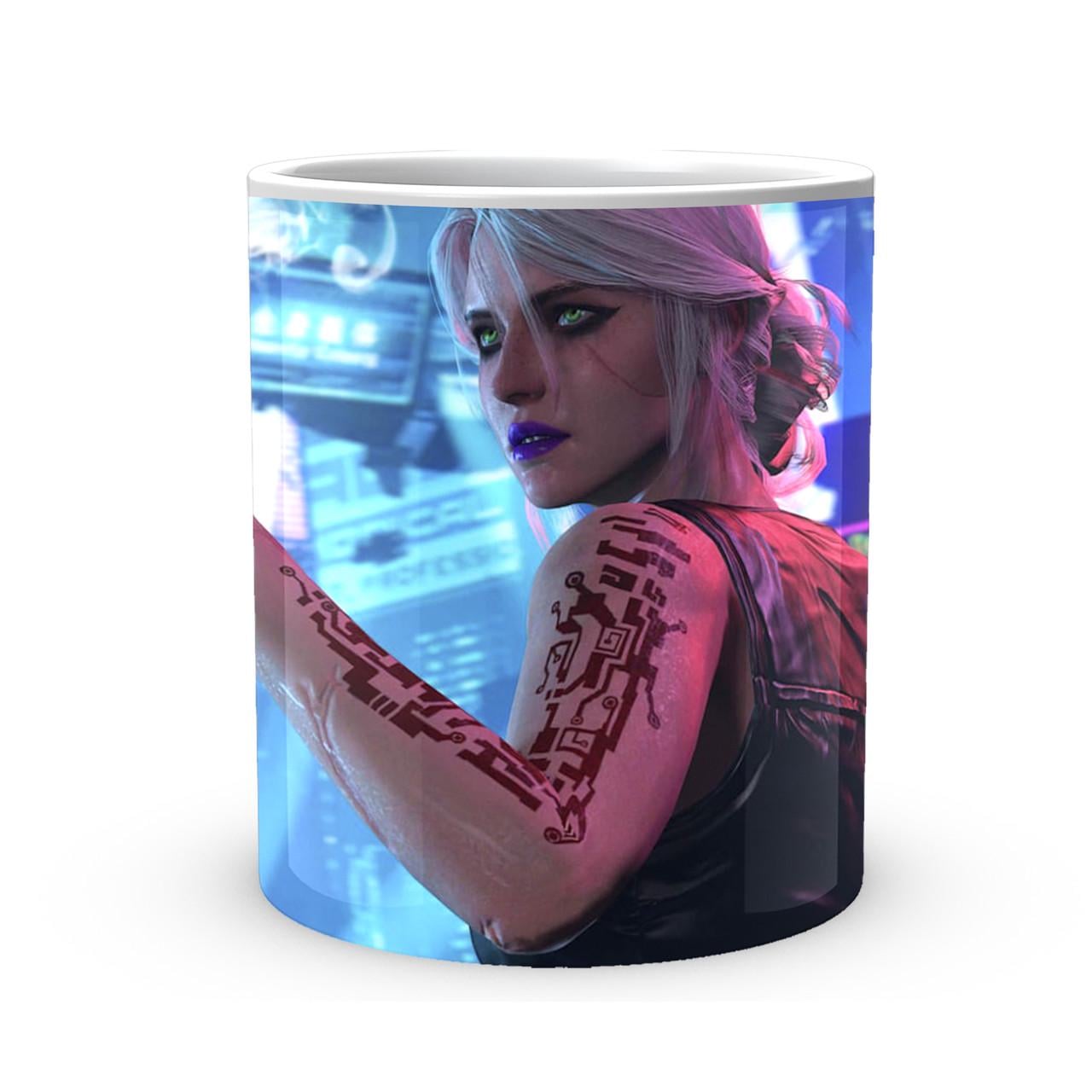 Чашка GeekLand Cyberpunk 2077 героїня (CY 02.586)