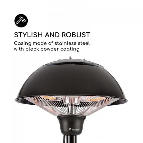 Інфрачервоний обігрівач Blumfeldt Heat Guard Blackline (10032566) - фото 2 Інфрачервоний обігрівач Blumfeldt Heat Guard Blackline (10032566) - фото 2