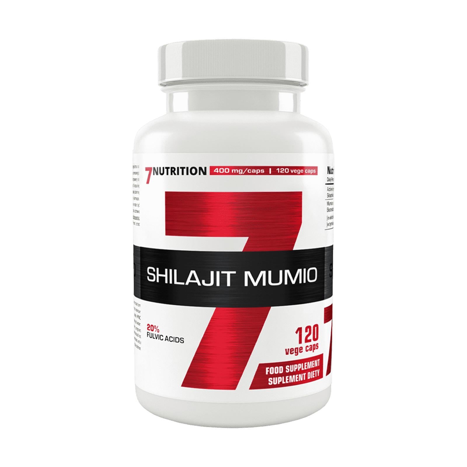 Витамины 7 Nutrition Shilajit Mumio 400 mg 120 капсул