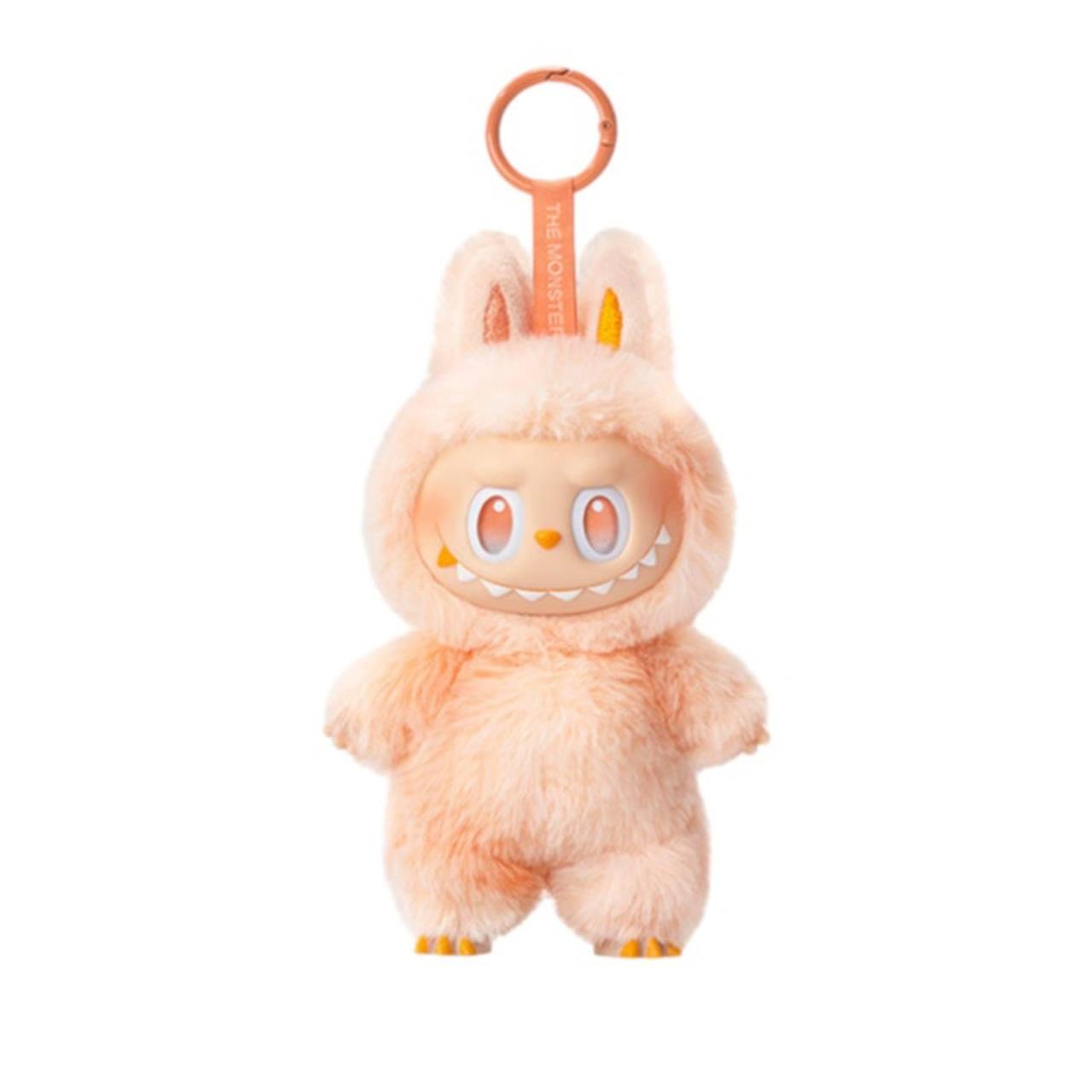 М'яка іграшка-брелок райдужний Labubu Персиковий (52028944) - фото 1 М'яка іграшка-брелок райдужний Labubu Персиковий (52028944) - фото 1