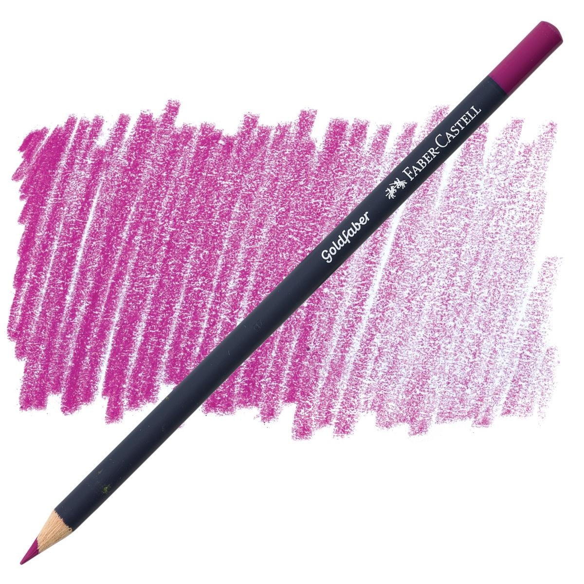 Карандаш цветной Faber-Castell GoldFaber 125 Middle Purple Pink (114725)