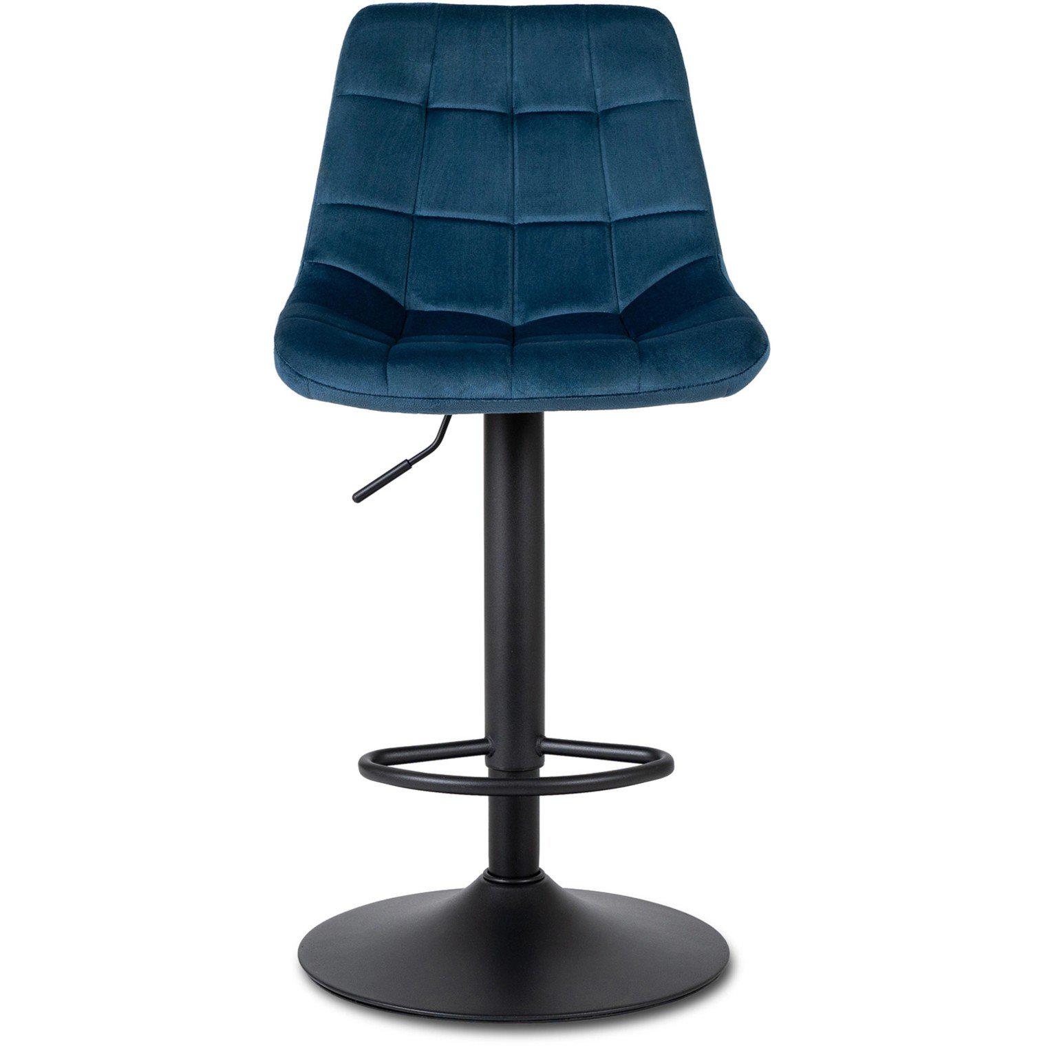 Барный стул Mebel Elite ARCOS 2 Welur Синий (ME.ARCOS2/GR/V/H) - фото 6 Барный стул Mebel Elite ARCOS 2 Welur Синий (ME.ARCOS2/GR/V/H) - фото 6