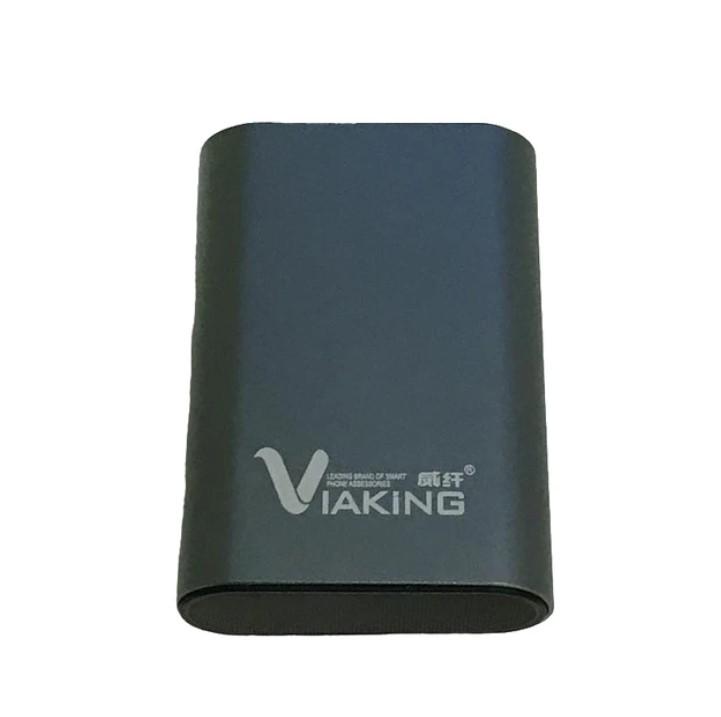 Повербанк Viaking V12N з LED індикатором USB/MicroUSB 50000 mAh Чорний (19036156) - фото 5