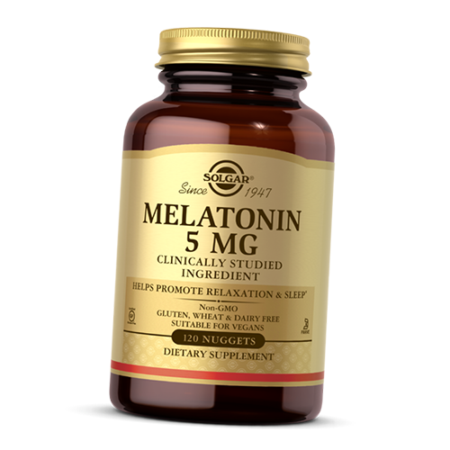 Мелатонин Melatonin 5 Solgar 120 таблеток (72313004)