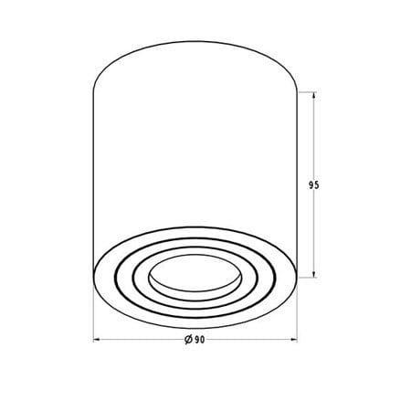 Точечный светильник Zuma Line ACGU10-159-N RONDIP - фото 3 Точечный светильник Zuma Line ACGU10-159-N RONDIP - фото 3