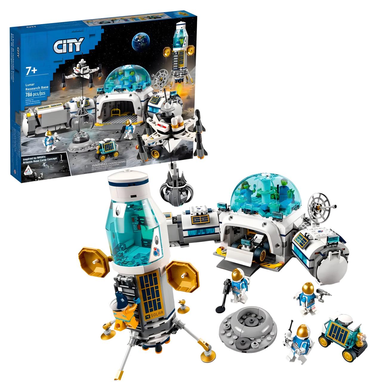Конструктор детский City Лунная научная база 786 дет. (JIP68007) Конструктор детский City Лунная научная база 786 дет. (JIP68007)