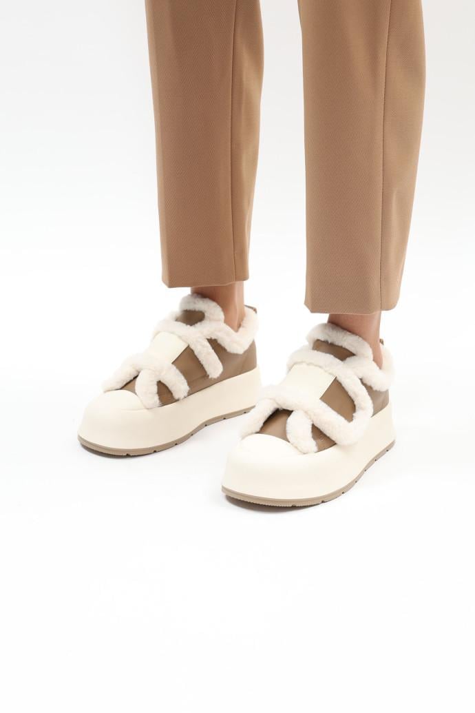 Слипоны LONZA 204485 р. 38 Коричневый (22272_38)