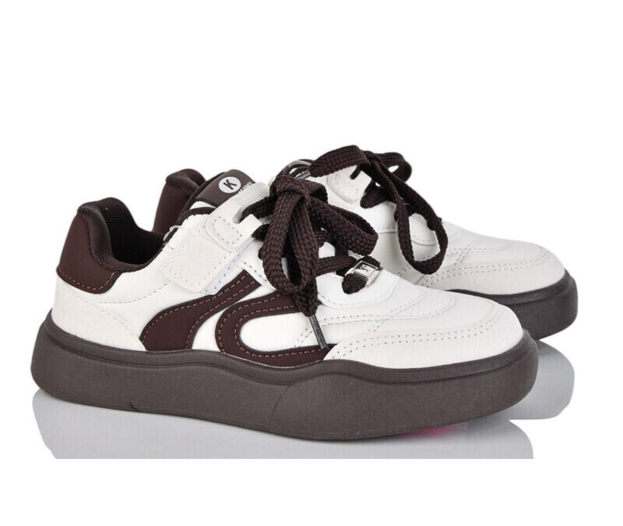 Кроссовки для девочек TOM.M B001159/34 р. 34 Молочный