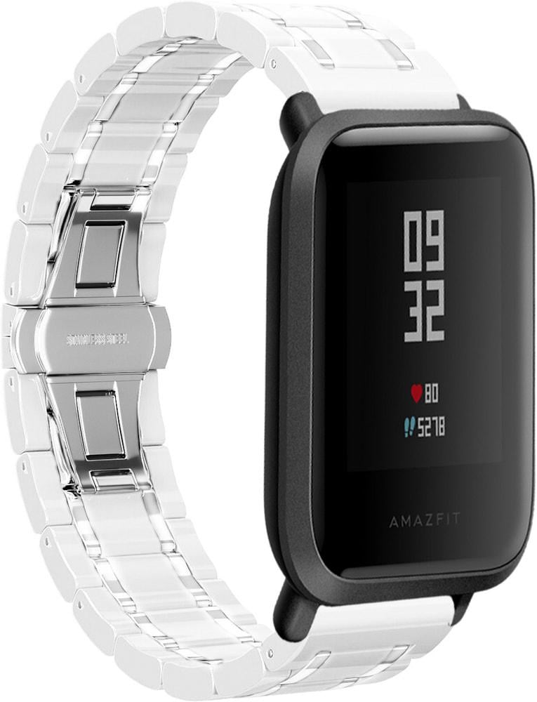 Ремешок керамический Ceramo для Amazfit Bip White (28732-29) Ремешок керамический Ceramo для Amazfit Bip White (28732-29)