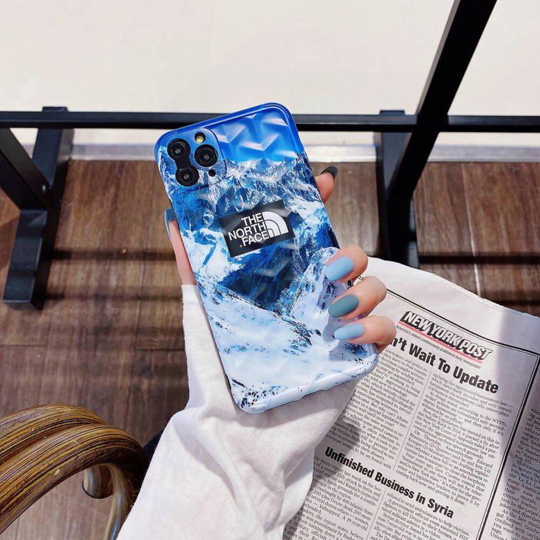 Чехол для iPhone 12 Pro Max The North Face Эверест Синий