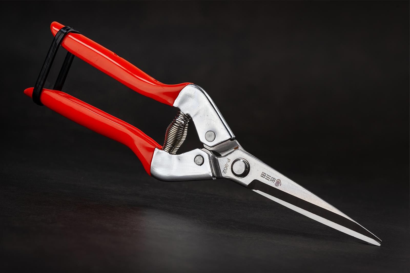 Садові ножиці Sagawata з нержавіючої сталі подовжені 215 мм (P-902_L) - фото 5