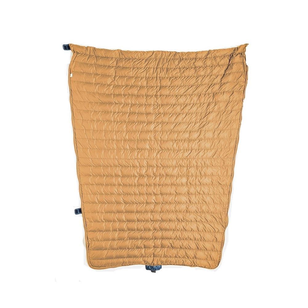 Спальник-ковдра пуховий Turbat Polonyna Синій/Жовтий (4737)