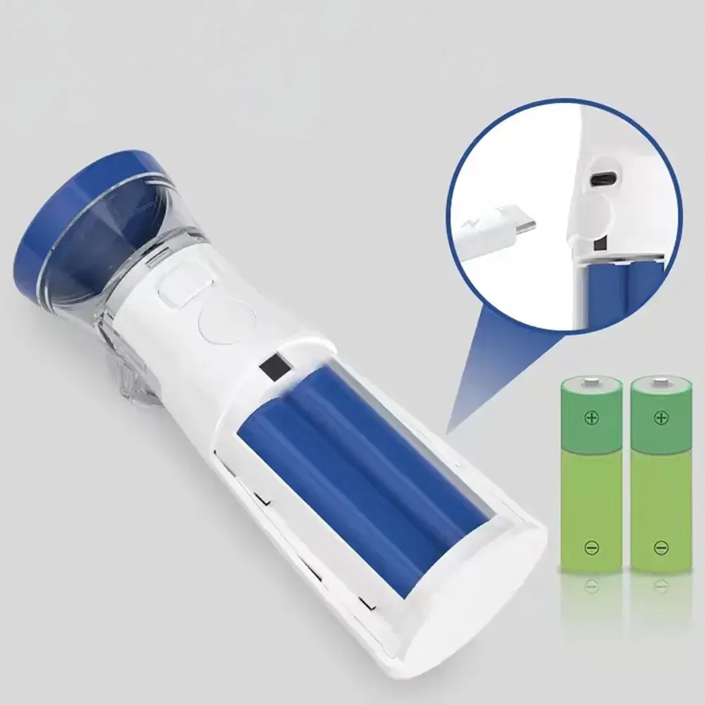 Ингалятор ультразвуковой LY-565 от USB/батарейки с двумя масками (25562790) - фото 4