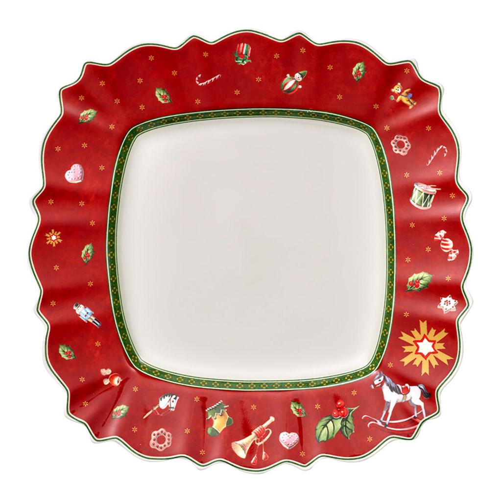 Тарелка обеденная Villeroy & Boch Toy's Delight 28х28 см Красный (1485852626)