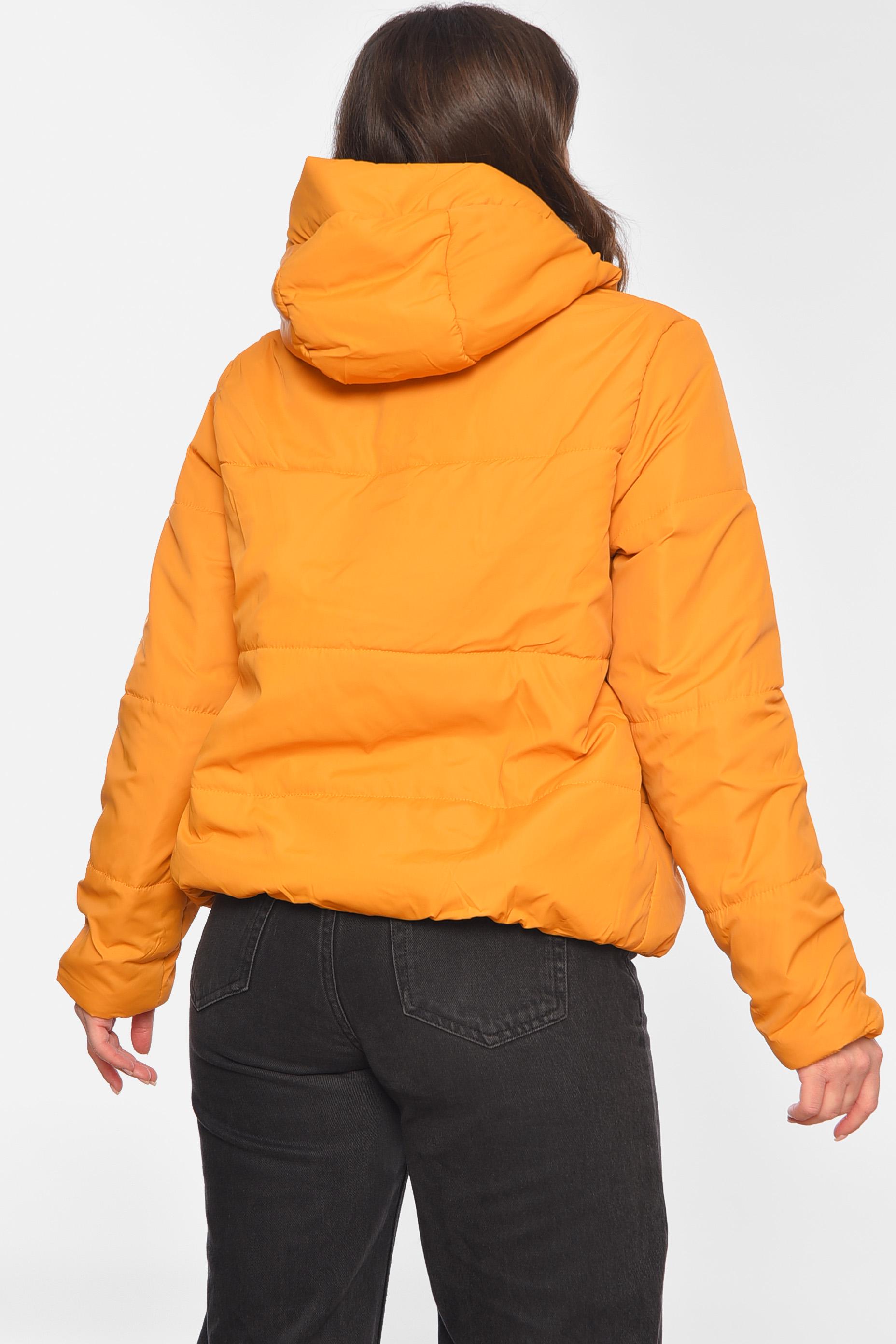 Куртка женская демисезонная S Горчичный (197049) - фото 3 Куртка женская демисезонная S Горчичный (197049) - фото 3