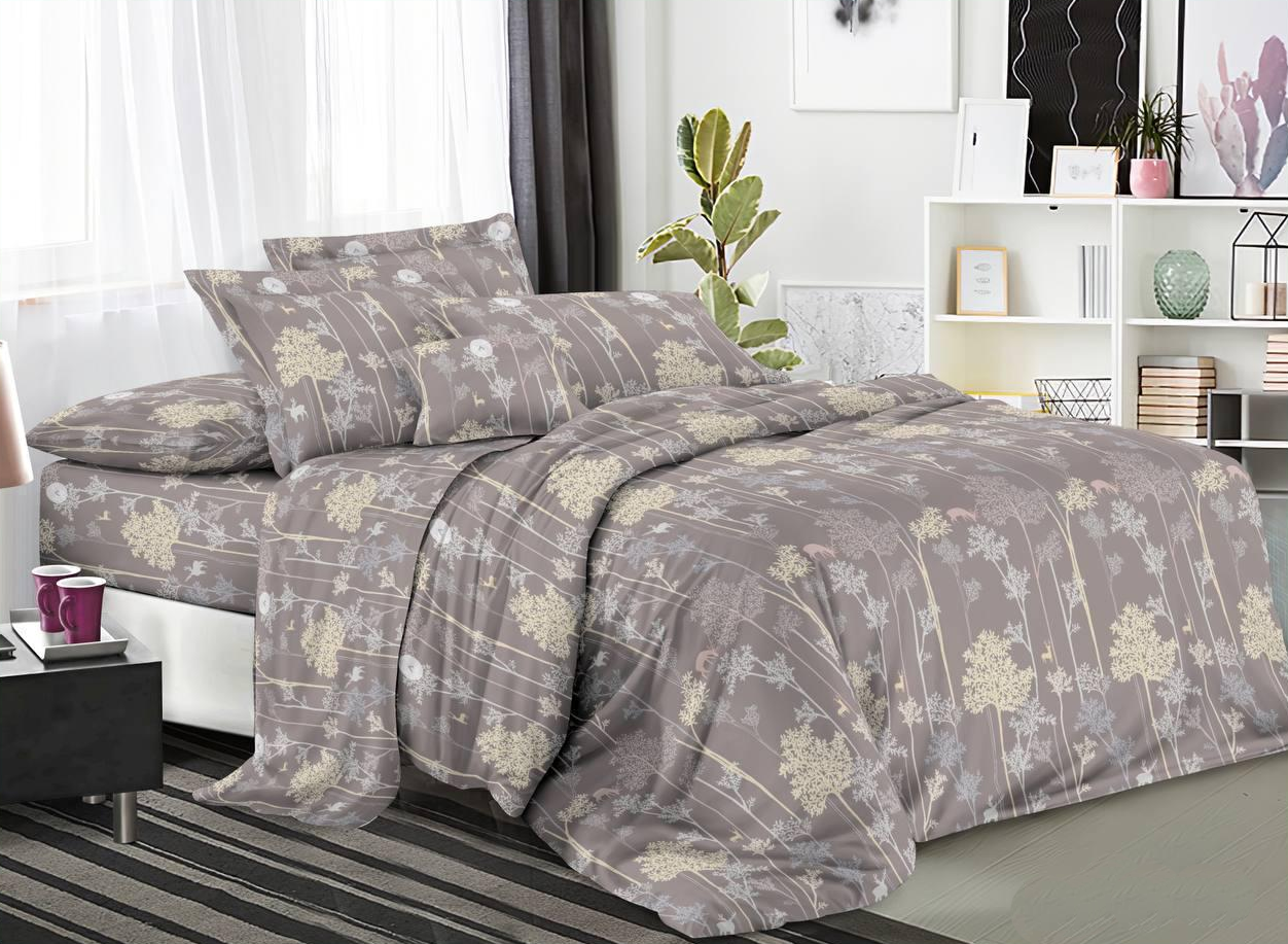 Комплект постельного белья Vital Textile 3D Premium евро бязь 200х220 см (BPe-309)