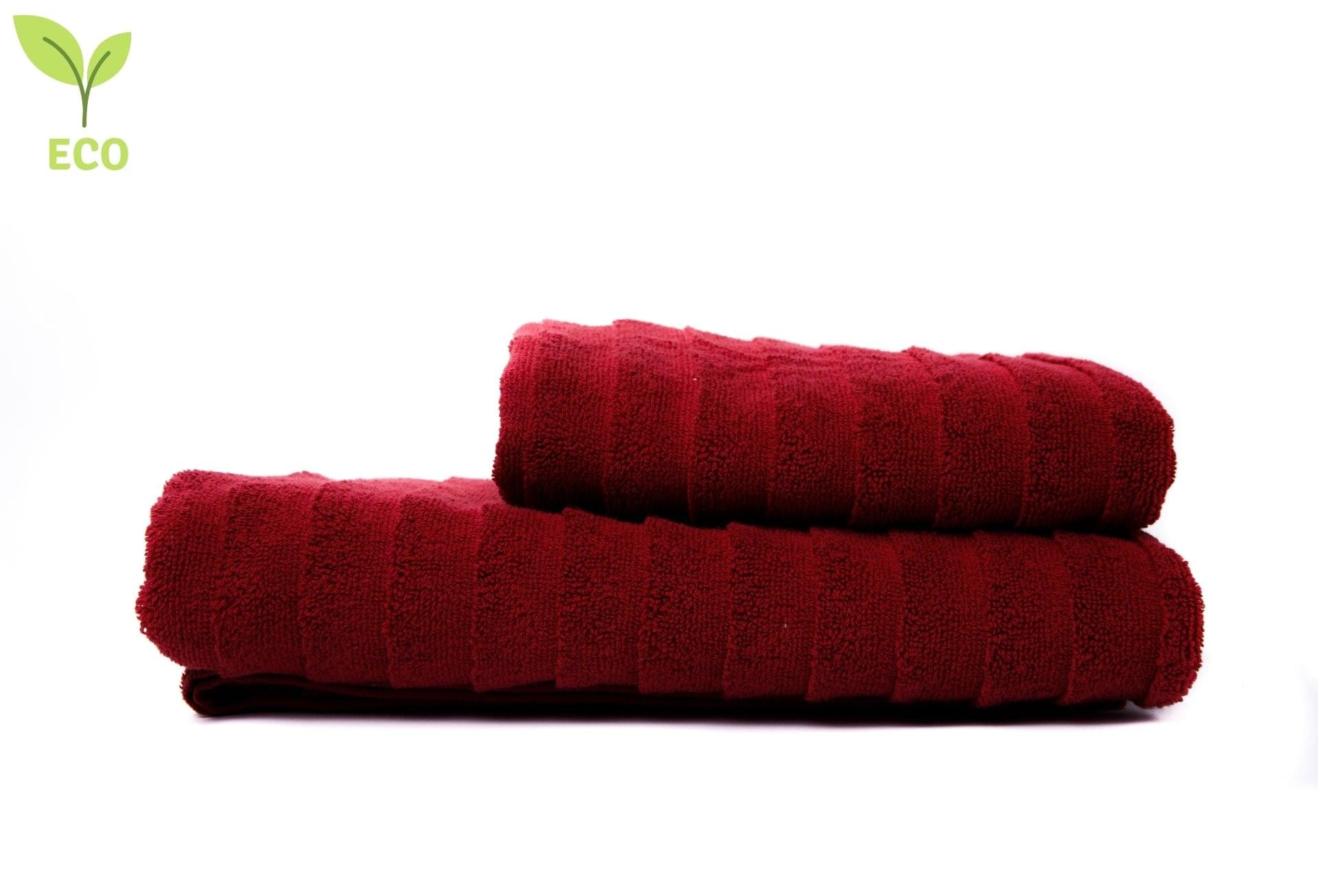 Набор полотенец Burgundy Wave 50х90 см/70х140 см 2 шт.