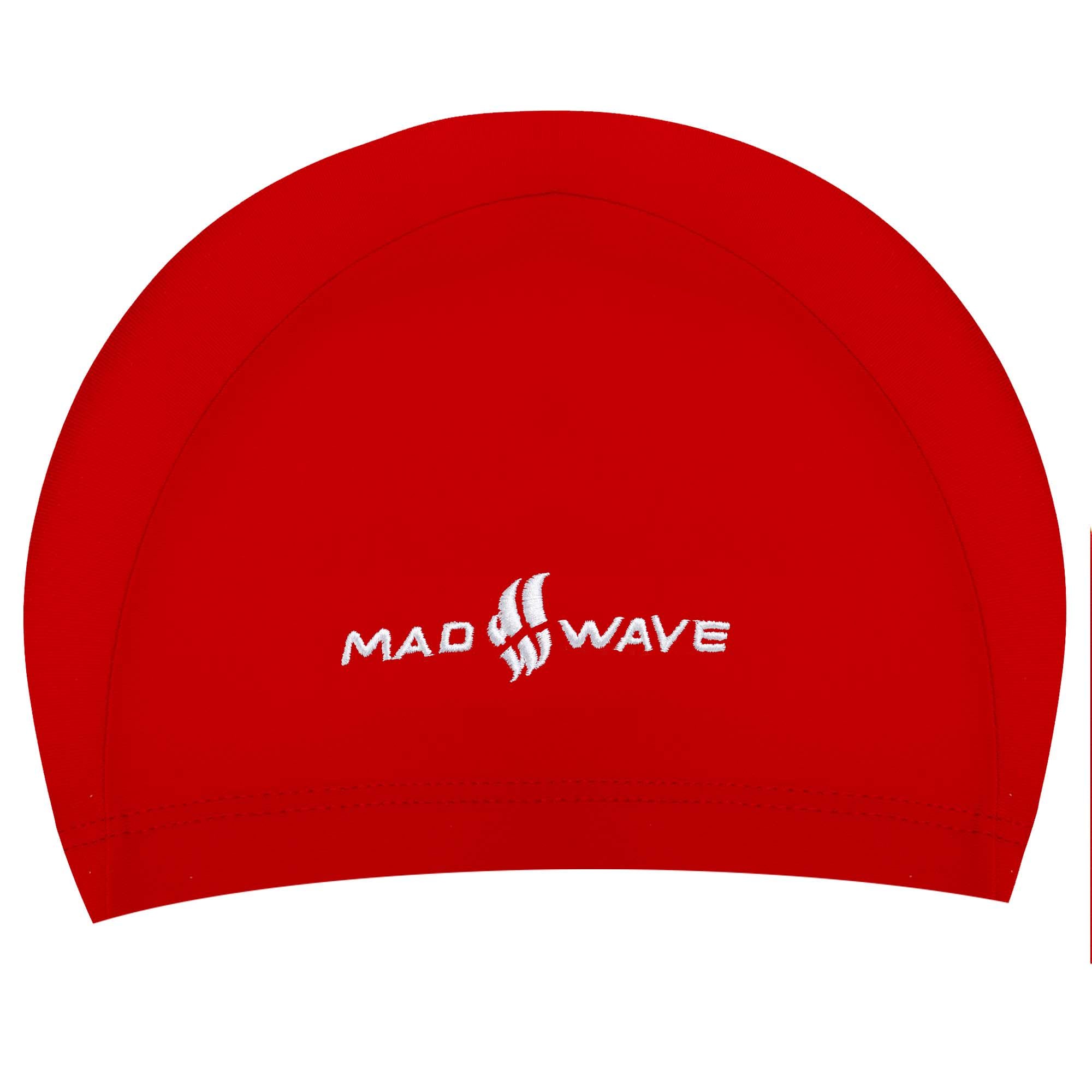 Шапочка для плавания Mad Wave Lycra Junior M052001 текстильная Красный (AM0009456) Шапочка для плавания Mad Wave Lycra Junior M052001 текстильная Красный (AM0009456)