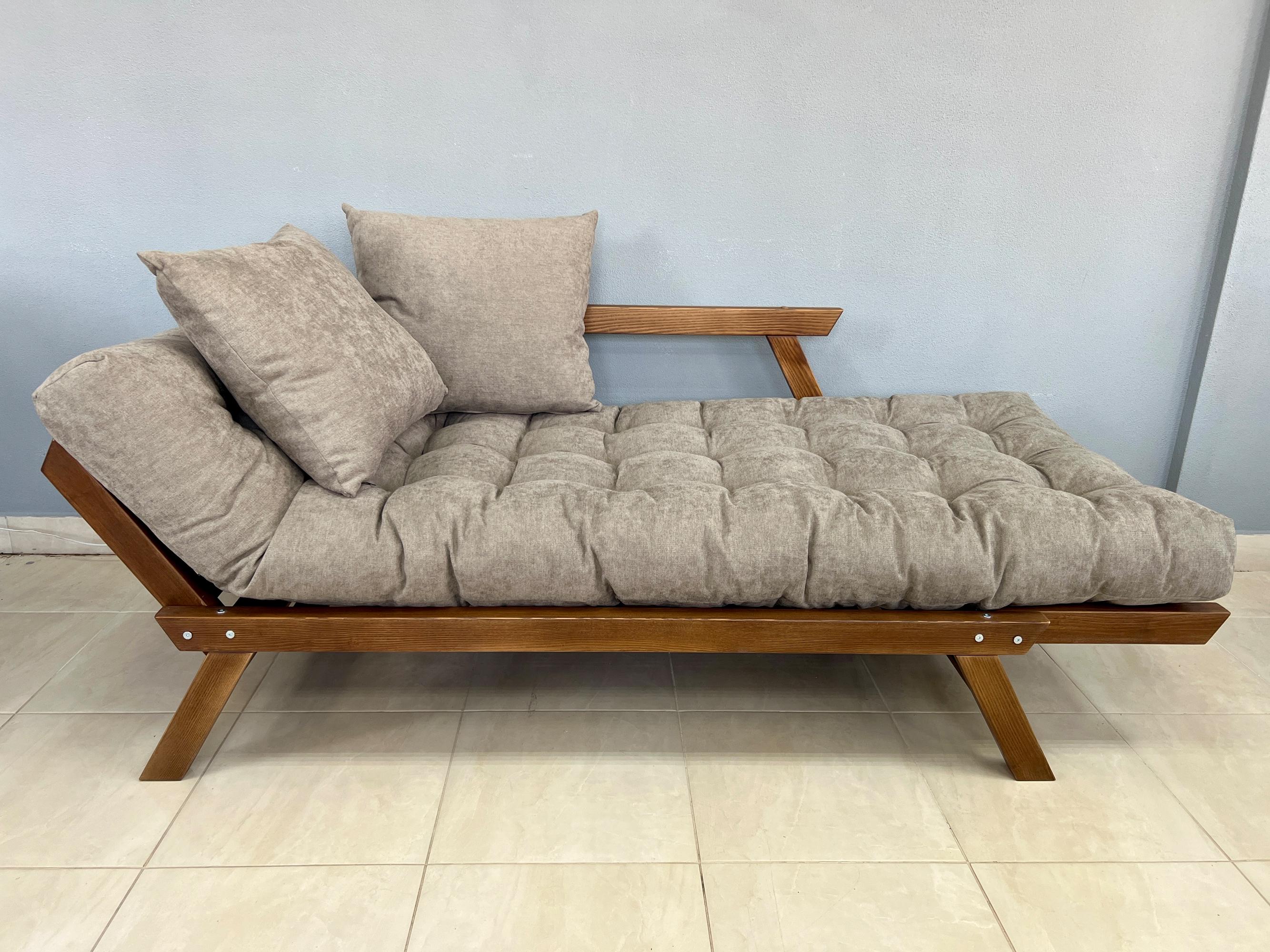 Диван дерев'яний Woody Нью-Йорк розкладний ясен Коричневий (47549) - фото 3