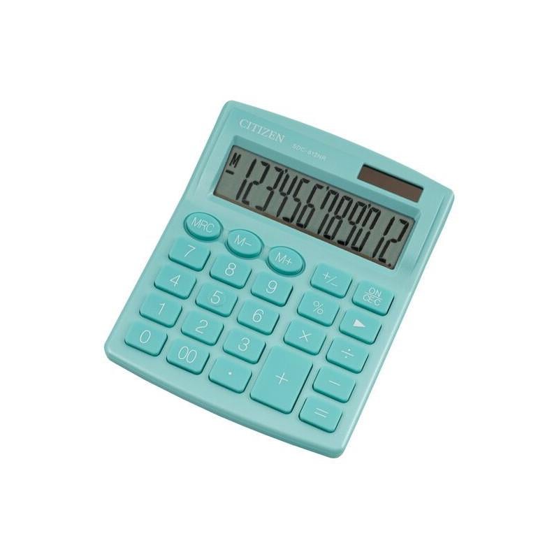 Калькулятор компактный настольный Citizen SDC-812NR-GN