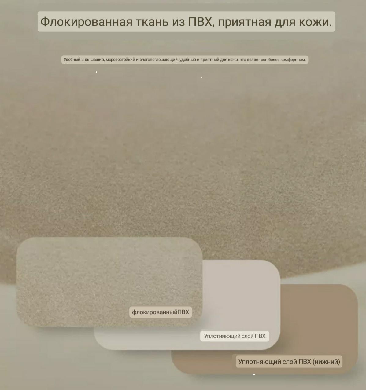 Матрас надувной велюровый с насосом для кемпинга 190х101х38 см - фото 5 Матрас надувной велюровый с насосом для кемпинга 190х101х38 см - фото 5