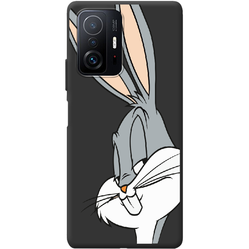 Чохол BoxFace Xiaomi 11T / 11T Pro Lucky Rabbit Чорний силікон (43423-bk81-44163)