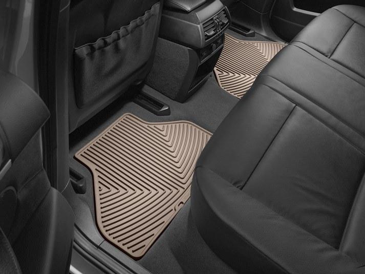 Коврики автомобильные задние резиновые WeatherTech W144TN BMW X5/X6 2007-2013 Бежевый (1401363169)