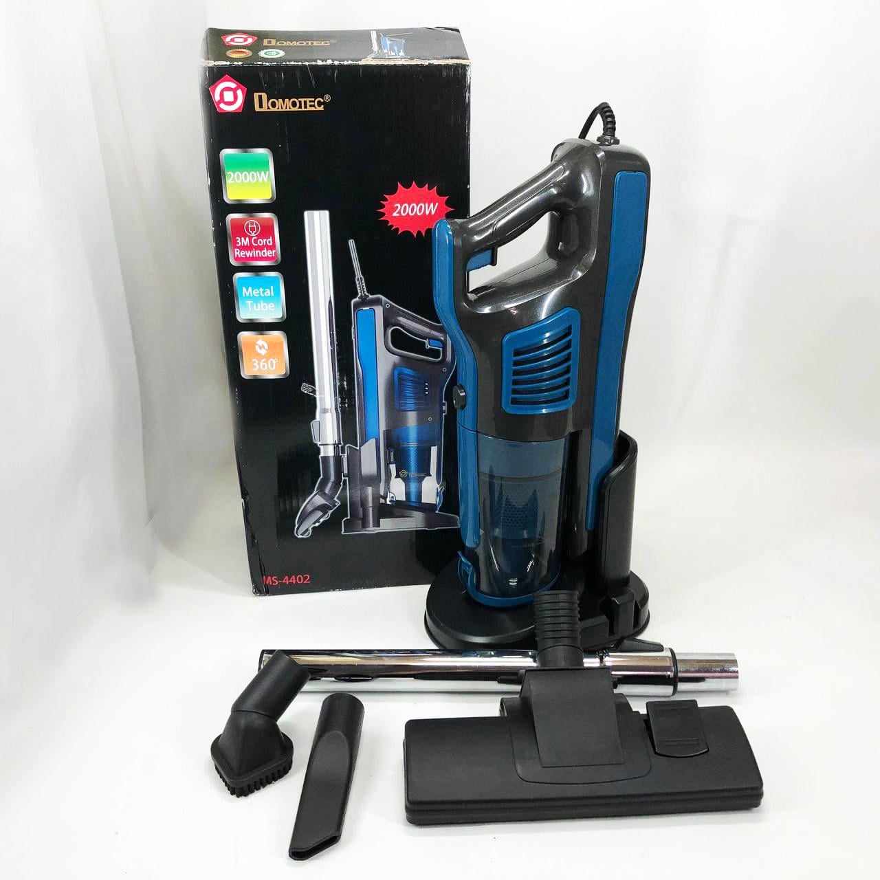 Пилосос ручний колбовий без мішка Domotec MS-4402 220 V