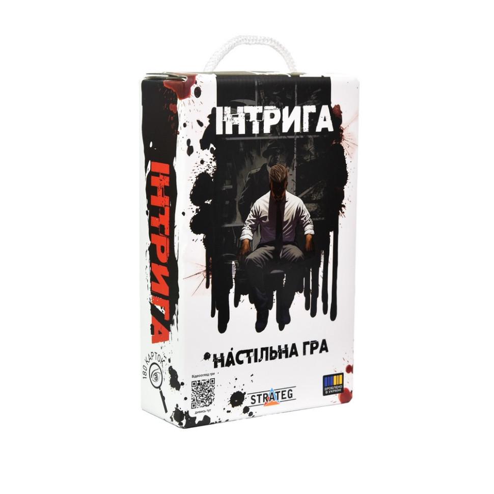 Игра настольная Strateg Интрига (SR-113-N-834)