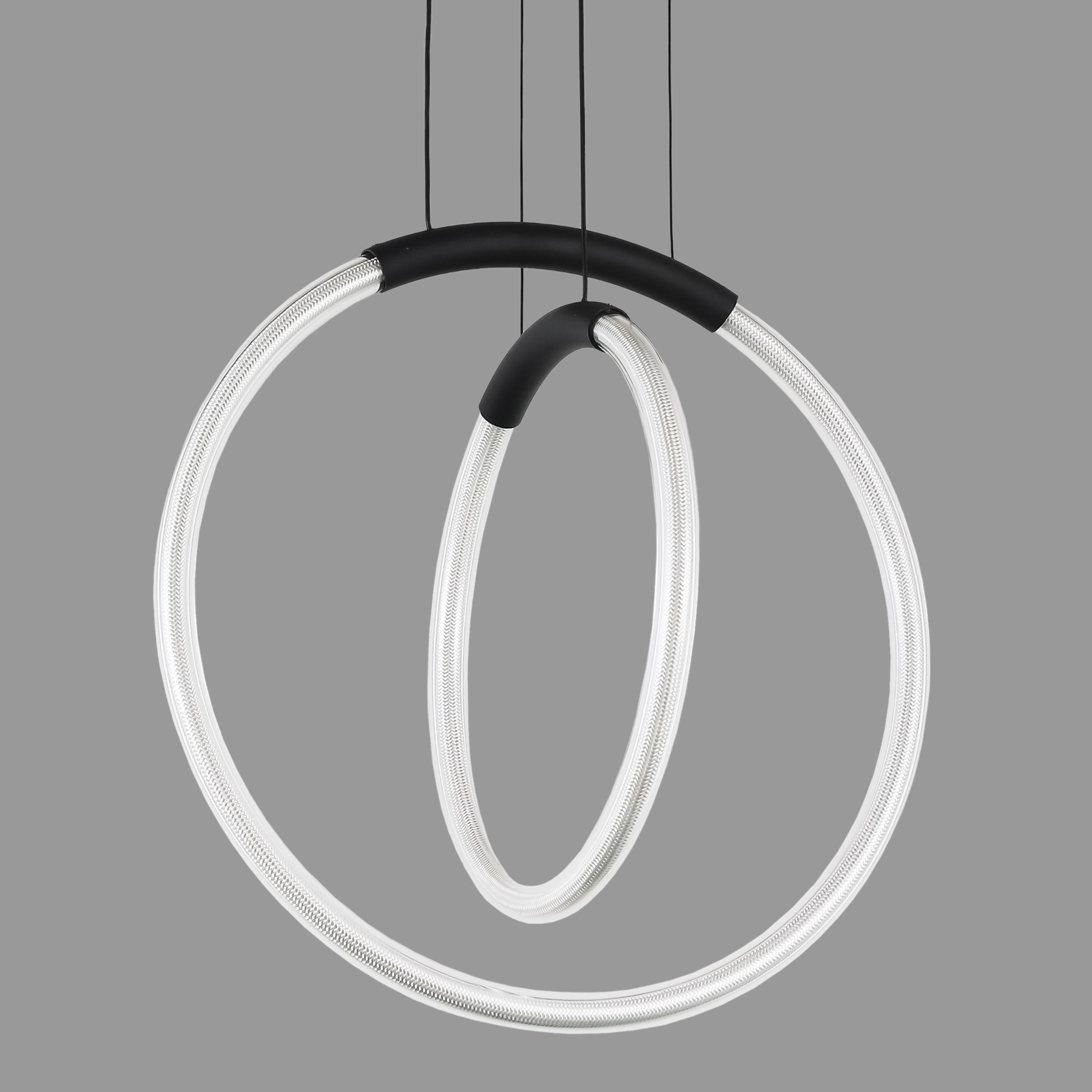 Люстра подвесная led 26W Черный (81-2022 (300/400) BK) Люстра подвесная led 26W Черный (81-2022 (300/400) BK)