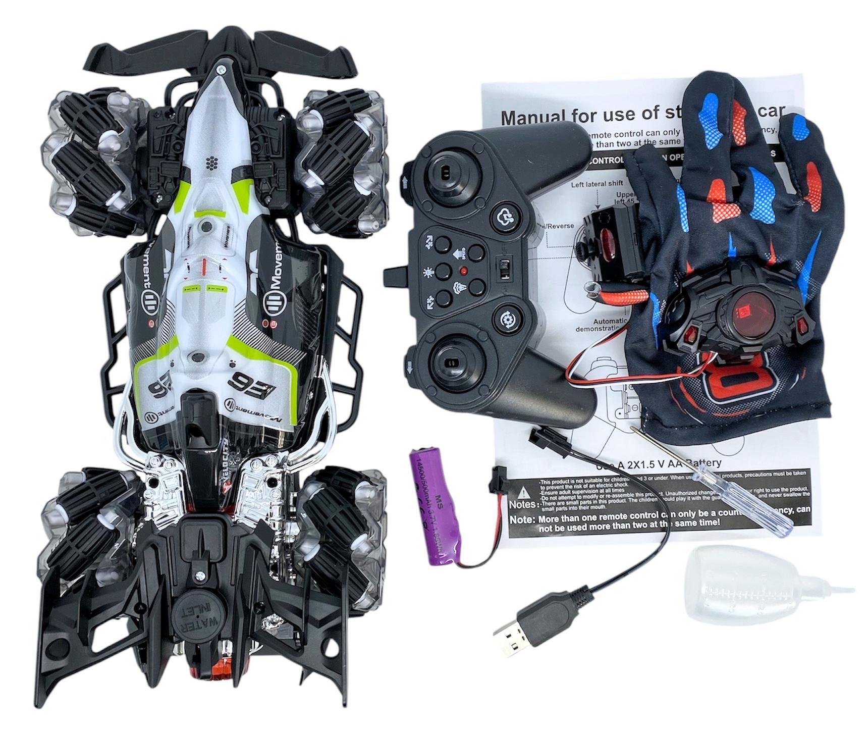 Машинка-внедорожник Bardike SPRAY CAR BD065 с управлением жестами с помощью перчатки-оборотень (28922949) - фото 5 Машинка-внедорожник Bardike SPRAY CAR BD065 с управлением жестами с помощью перчатки-оборотень (28922949) - фото 5