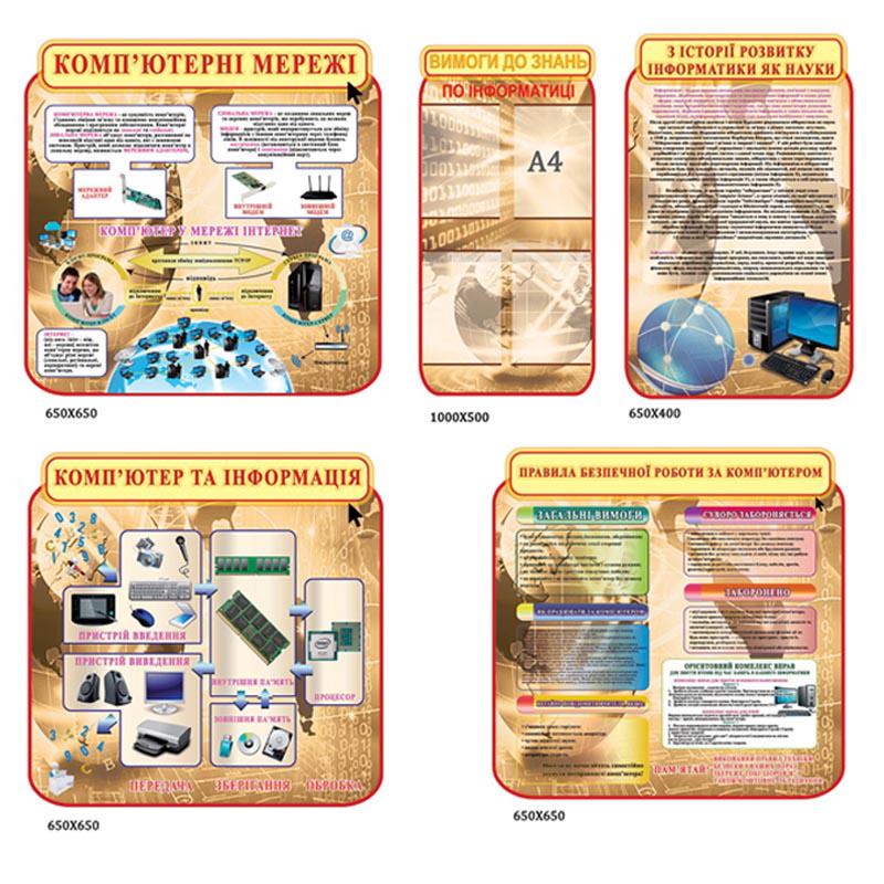 Комплекст стендів До кабінету інформатики - фото 2