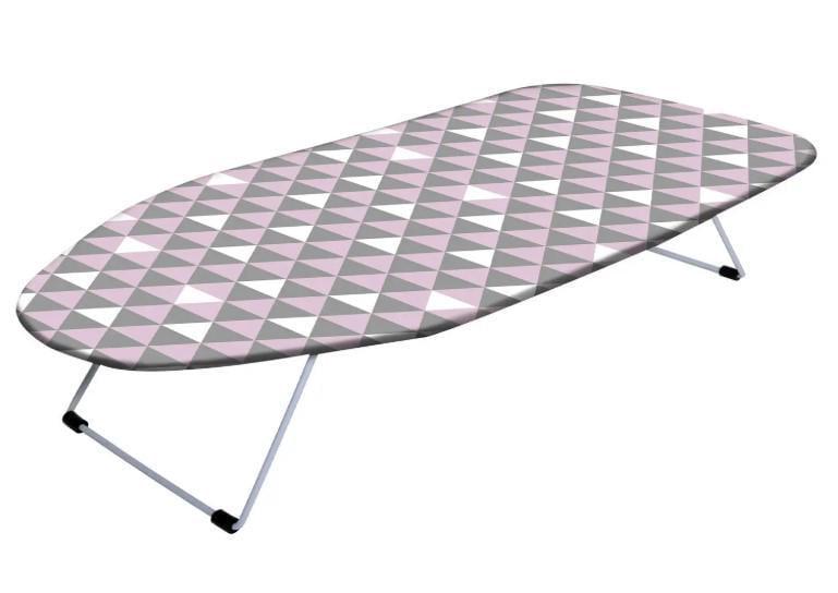 Гладильная доска Casa Si Table Top 73x30 см White/Pink Triangle (CS95159P168)