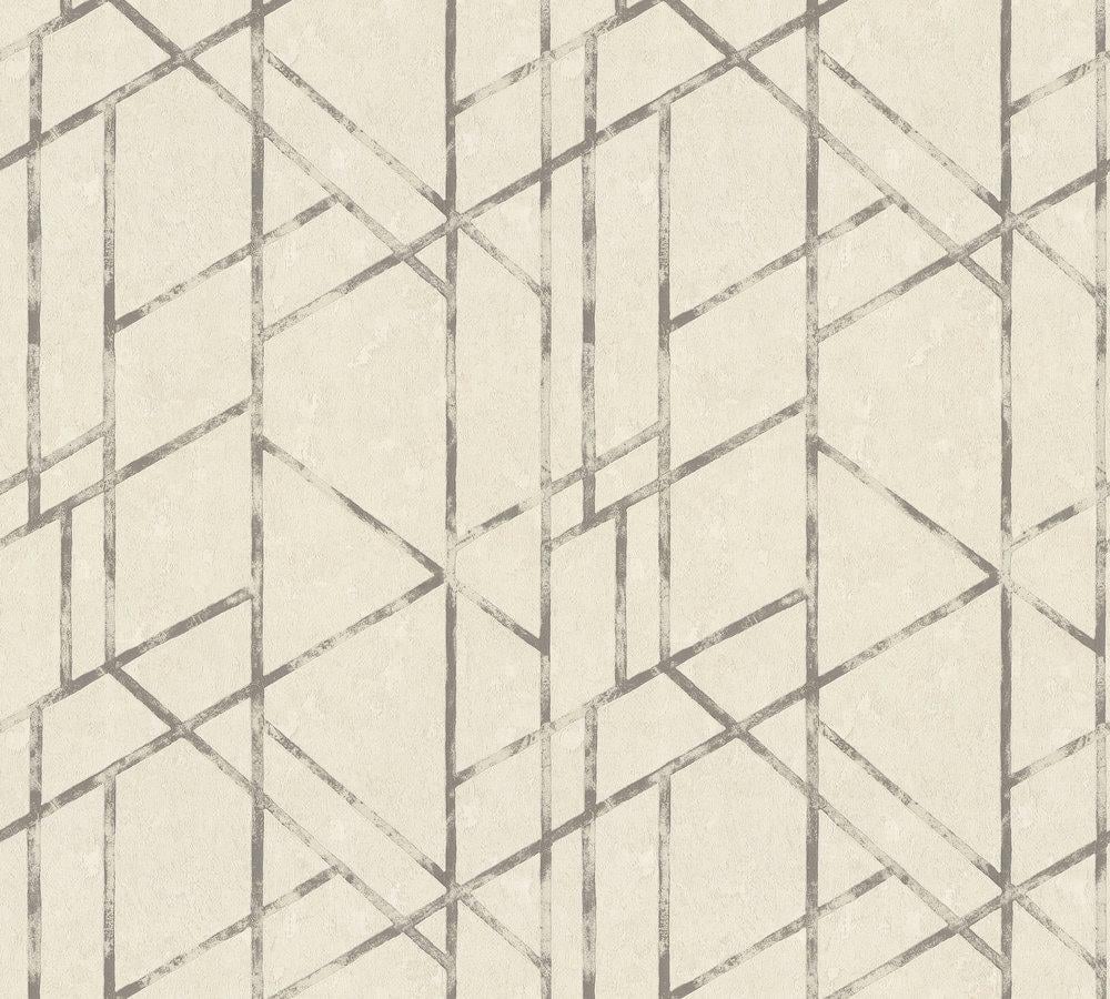 Обои виниловые на флизелиновой основе A.S.Creation Goldwell 37380-2 Бежевый/Серый