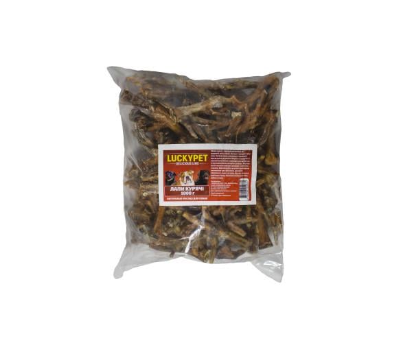 Ласощі Lucky Pet Лапи курячі 1 кг (43526)