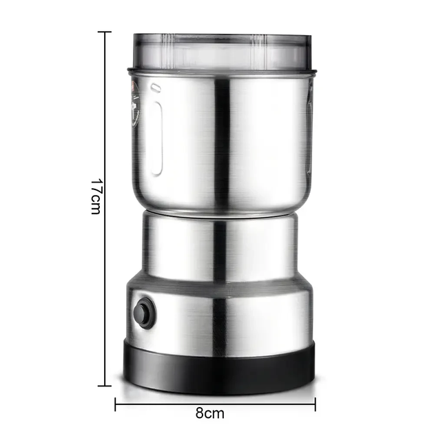 Кавомолка електрична Domotec MS-7114 200 Вт з контейнерами 70 г (9783) - фото 2 Кавомолка електрична Domotec MS-7114 200 Вт з контейнерами 70 г (9783) - фото 2