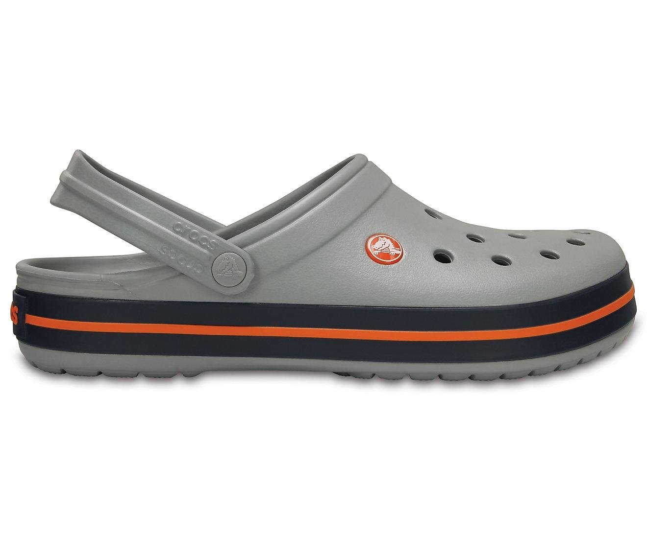 Сабо Crocs Crocband Light M12 р. 45 Grey/Navy