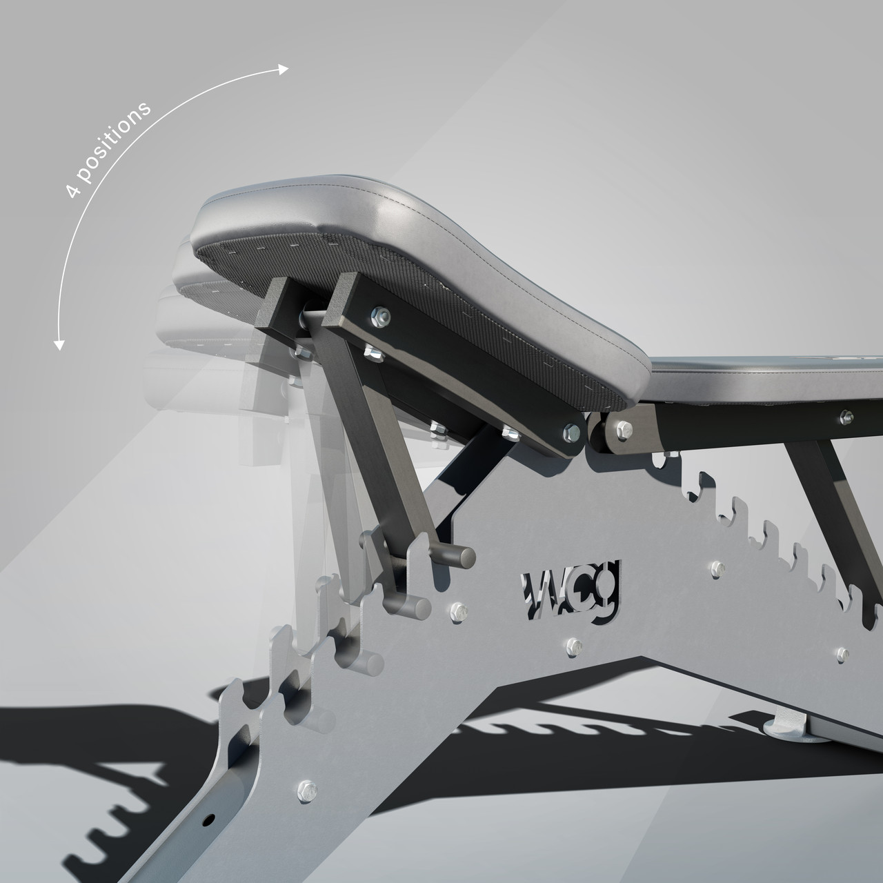 Лава для жиму регульована WCG Blade гантелі (WDS222-1) - фото 6 Лава для жиму регульована WCG Blade гантелі (WDS222-1) - фото 6