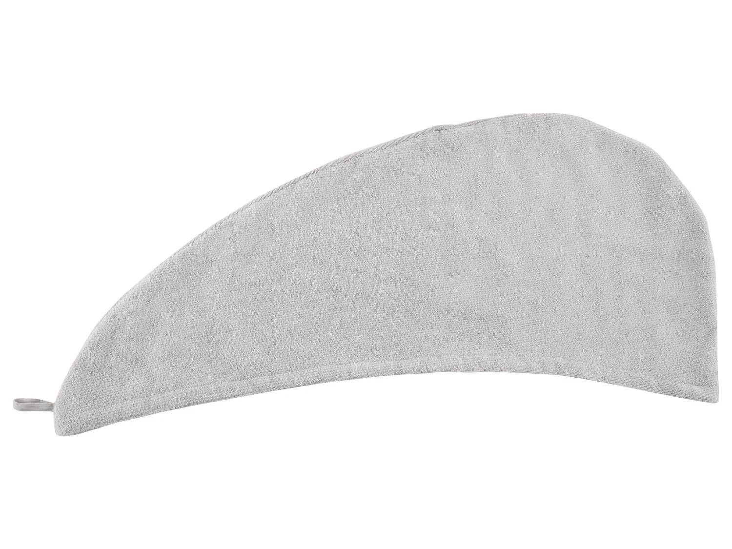 Полотенце-тюрбан для волос Livarno Home микрофибра с застежкой на пуговицу (P1-00231) - фото 3