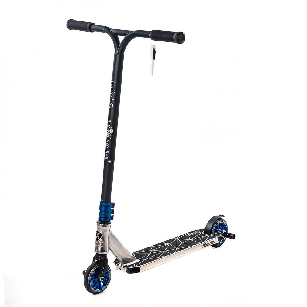 Трюковый самокат Explore Storm II Hic 2021 + пеги Cерый