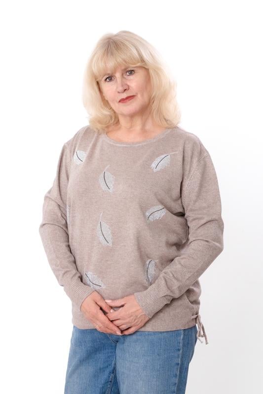 Джемпер жіночий батал Носи Своє р. 54/56 Моко (18098) - фото 1 Джемпер жіночий батал Носи Своє р. 54/56 Моко (18098) - фото 1