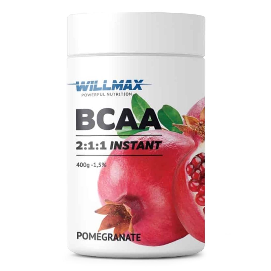 Аминокислота Willmax BCAA 2:1:1 Instant Гранат 400 г (10563-03)