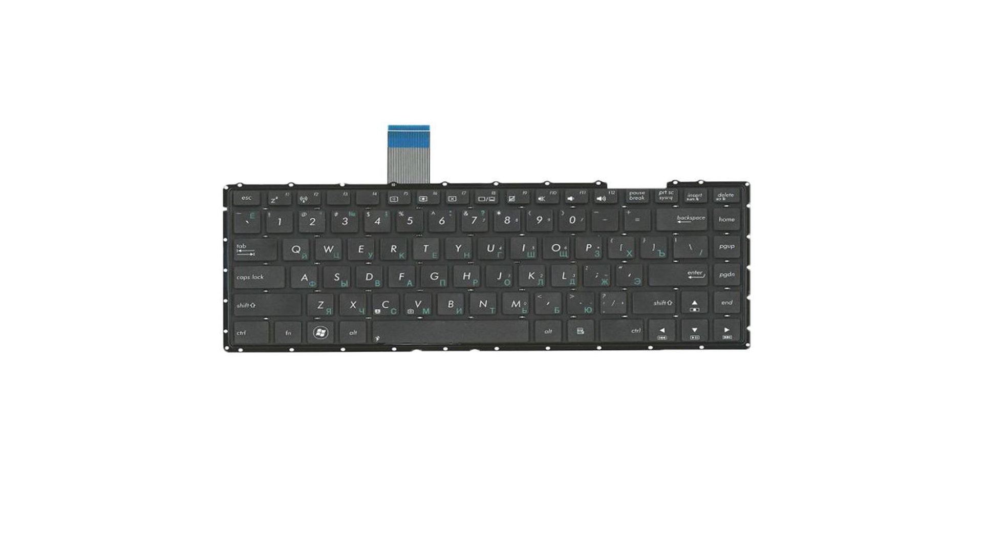 Клавиатура для ноутбука Asus F401 F401A матовая (0KNB0-4100RU00)