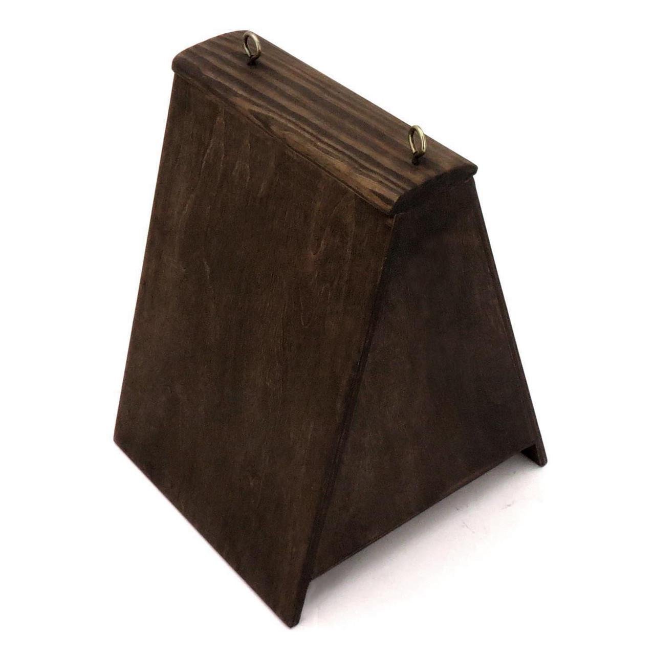 Шпаківня садова з дерева Стриж Мокко (СКВ-000710) - фото 2 Шпаківня садова з дерева Стриж Мокко (СКВ-000710) - фото 2