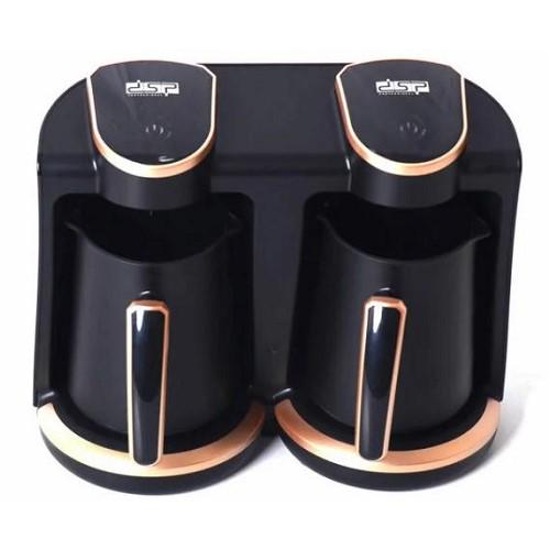 Кавоварка DSP KA-3049 400 Вт із захистом від переливу на дві чашки (01617)