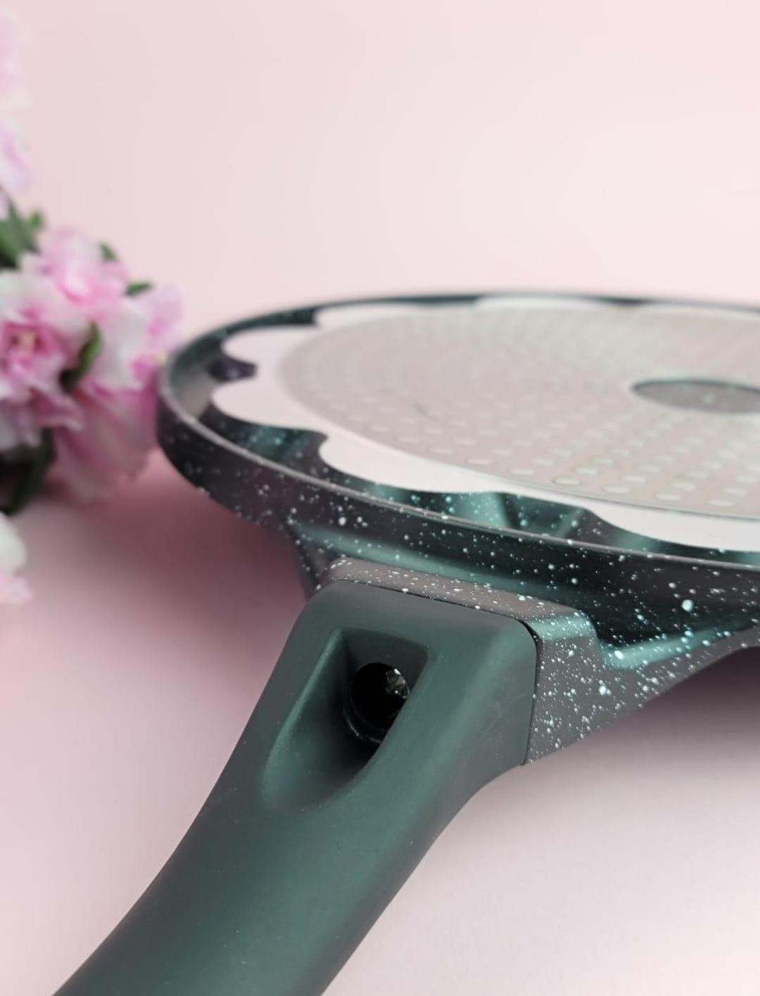 Сковорода для оладок Edenberg EB-7514 мармурове покриття 27 см (17634592) - фото 5 Сковорода для оладок Edenberg EB-7514 мармурове покриття 27 см (17634592) - фото 5