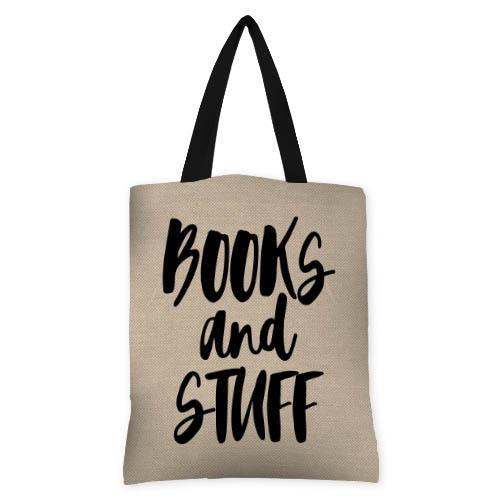 Сумка жіноча тканинна Presentville Books and stuff (SV LP019 BL)
